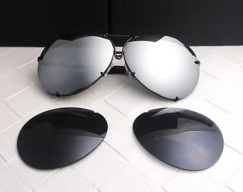 2018 Karšto parduoti keičiamos 8478 akiniai nuo saulės Keičiamo Objektyvo vyrai ar moterys mados UV400 apsaugos aviacijos saulės akiniai tmall