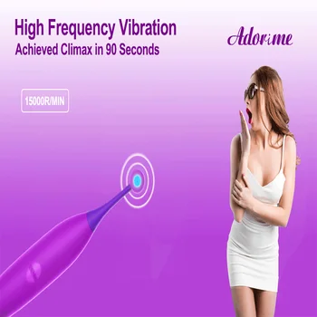 Silikono G-spot Klitorio Vibratorius Makšties Spenelių Stimuliatorius Orgazmas Aukšto dažnio Massager Moterų Masturbacija Suaugusiųjų Sekso Žaislai