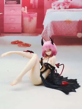 MEILĖS Paveikslas Modelis MOMO Belia Deviluke PVC Veiksmų Skaičius, Anime Žaislai Meilė-Ru Tamsos Sexy Girl Kolekcijos Modelis Lėlės