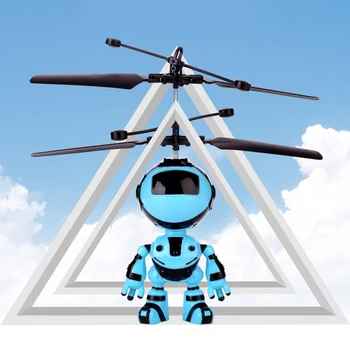 Ranka Skraidantis Robotas LED Mini Indukcijos Pakabos RC lėktuvai, Plaukiojantiems Žaislo Drone Elektroninių Orlaivių Pakabos Žaislai: RC Sraigtasparniai