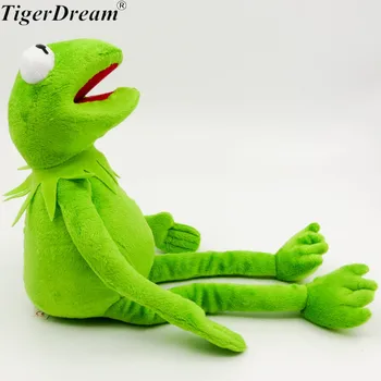 Karšto Pardavimo 40cm Varlė Pliušiniai Žaislai Sesame Street varlės Lėlės iškamša Kermit Žaislas Dropshipping Atostogų Dovanos Vaikams