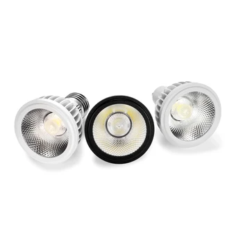 Nauji LED Prožektoriai, GU10 E27 GU5.3 MR16 15W PAR20 Pritemdomi 110V, 220V Lempa Balta Išvaizda Lubų Stalo Lempa