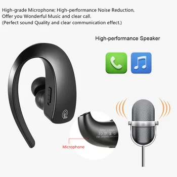 Q2 Bevielės Ausinės Bluetooth Ausinė ausyje Sporto Bluetooth 4.1 Muzikos Ausinių laisvųjų Rankų w/ Mic 