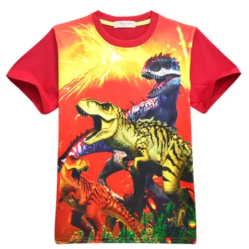 Berniukai Medvilnės Helovinas drabužius dinozaurą T-shirt žaidimas cosplay Marškinėlius ninjago kostiumas disfraz jei juego padėkos