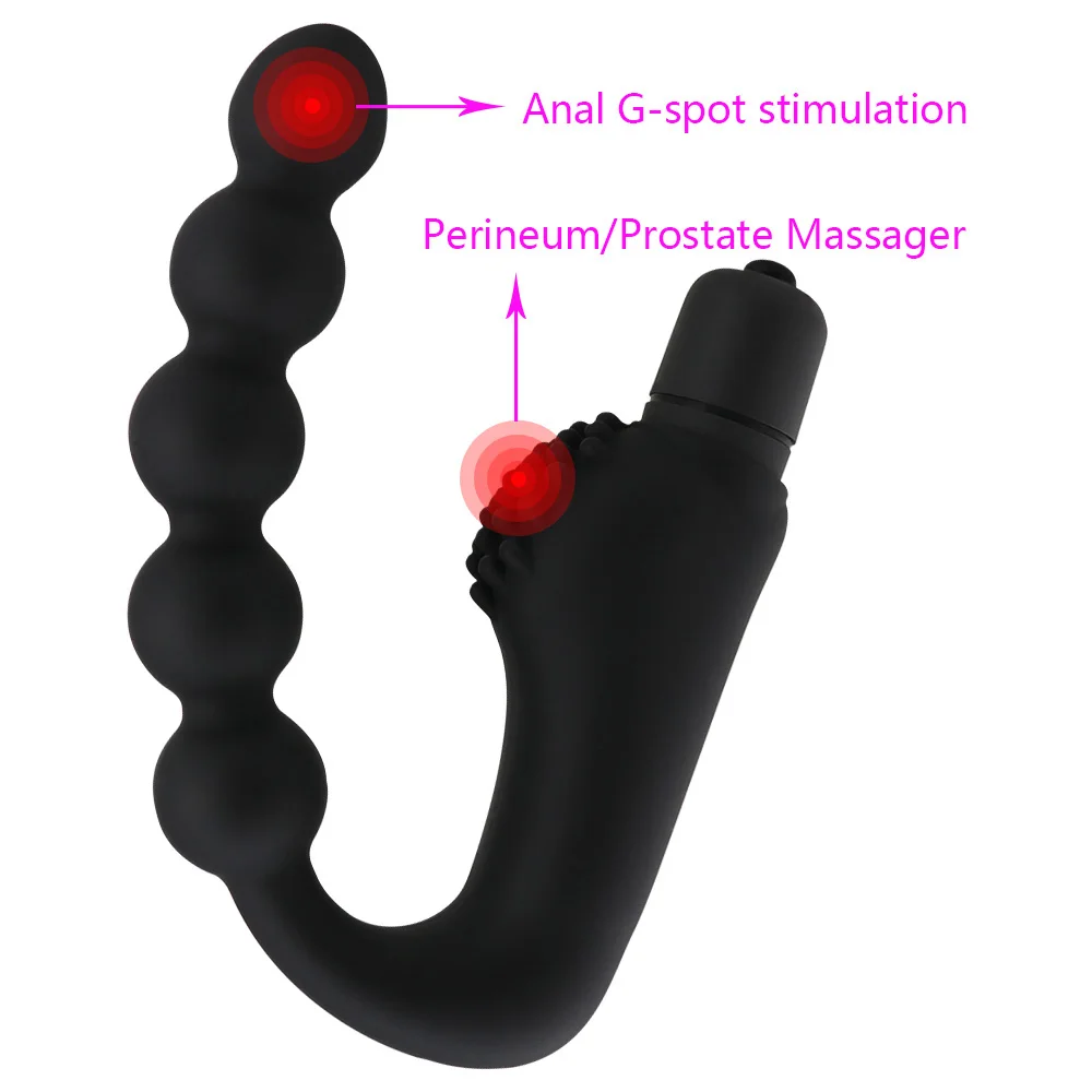 10 Vibruojantis Analinis Kaištis Makšties P-Vietoje Prostatos Massager Sekso Žaislas, skirtas Pora G Spot Massager Suaugusiųjų Sekso Produktas Moterims, Karšto