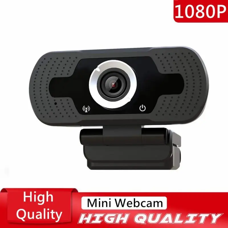 1080P HD Kameros Su Mic Auto Focus KOMPIUTERYJE, Web Kameros, Kamera Mini Kompiuteris WebCamera Vaizdo Įrašymo Dirbti Win10 