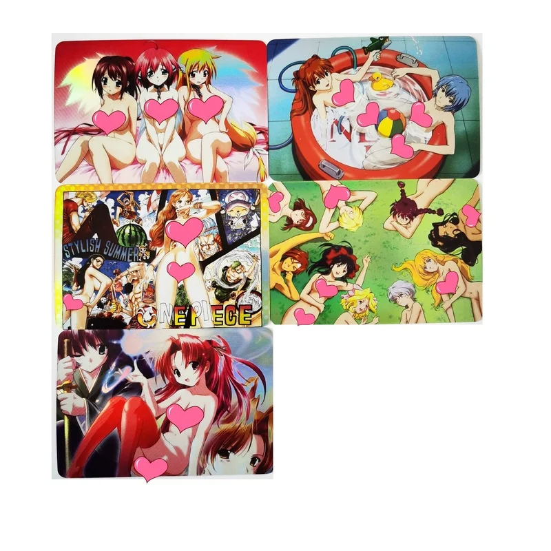 10vnt/set Japonų Anime Kolekcija Vienas Gabalas Sailor Moon Seksualus H Hobis Kolekcionuojamų Žaidimas Anime Kolekcija Korteles