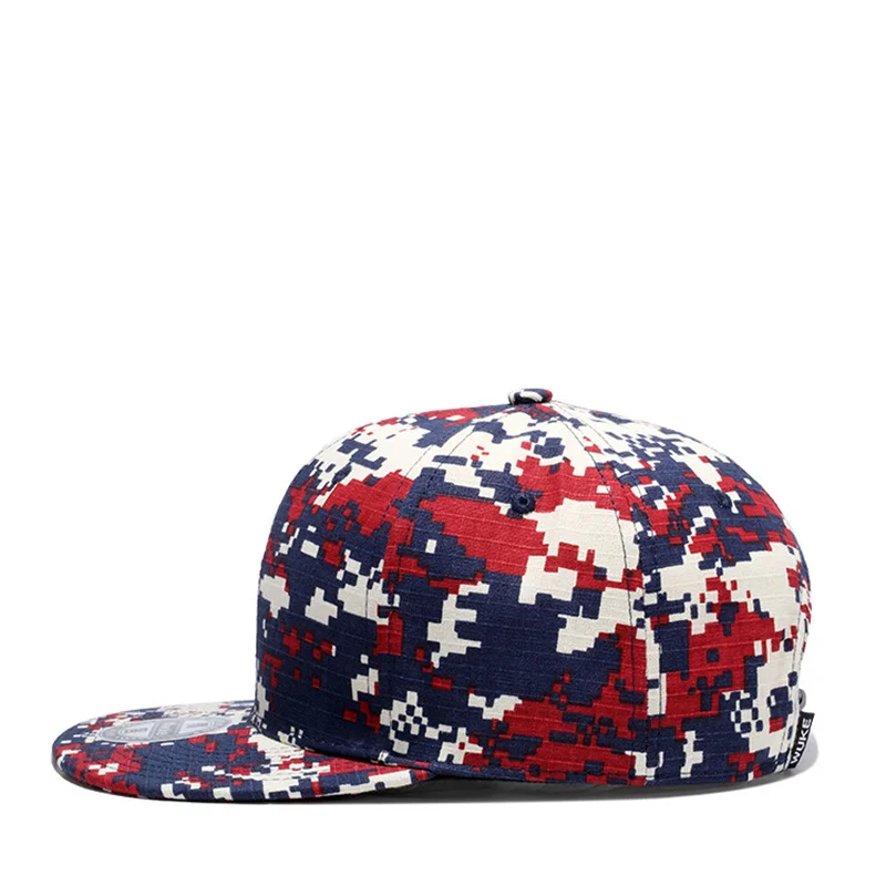 2019 Naujas mados Beisbolo kepurę Kamufliažas spalvų atitikimo butas skrybėlės Reguliuojamas Snapback dangtelį Butas tendencija gatvės šokių kepurės