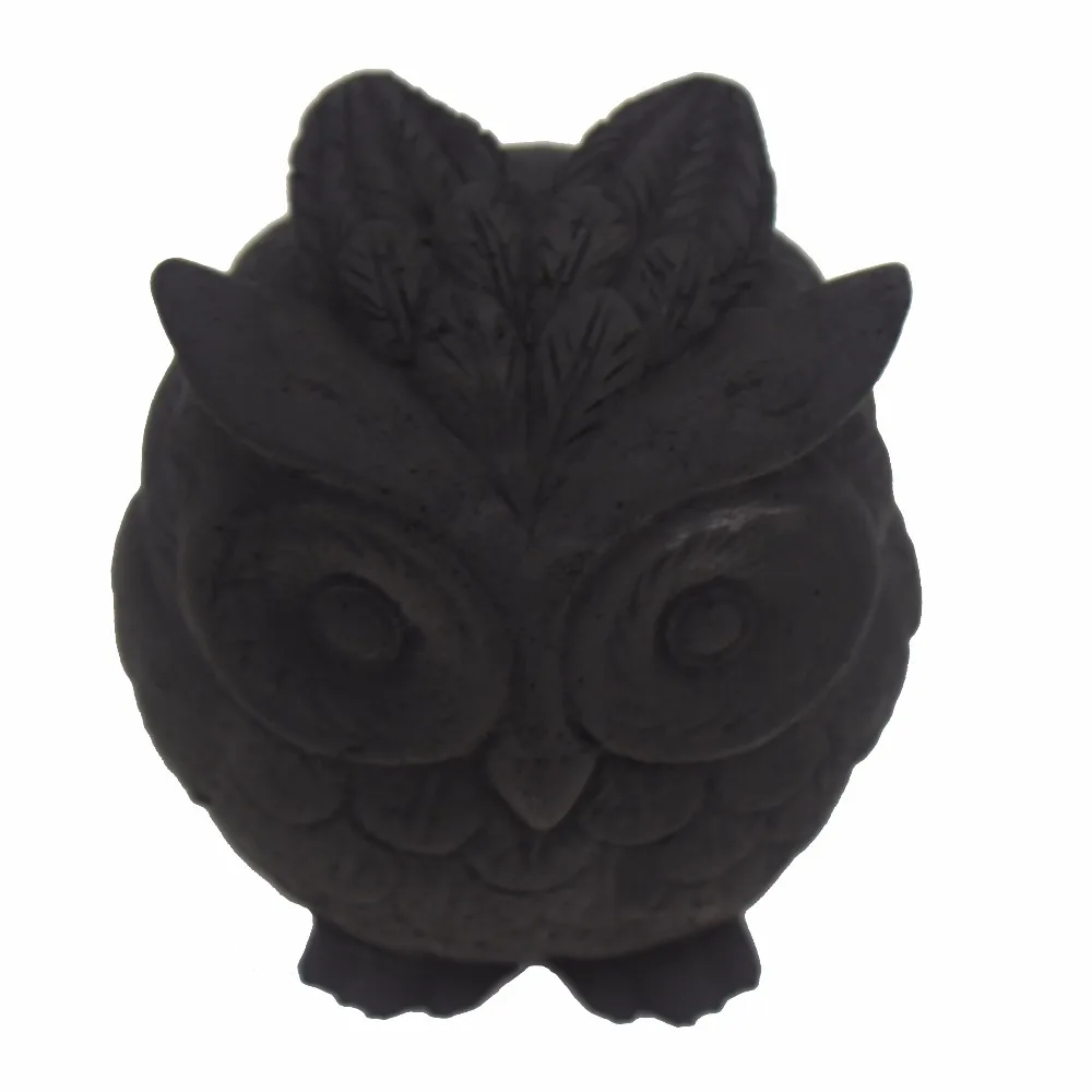 3D pelėda gipso baldai silikono formos šokolado muilas pelėsių žvakė pelėsių C1237