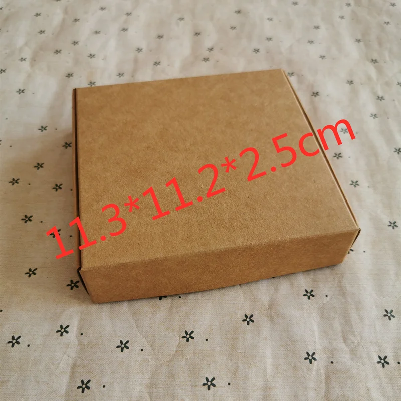 50pcs kraft popieriaus amatų langelis mažas muilo kartonas, popierius, pakavimo/package box brown saldainiai dovanų papuošalų pakavimo dėžutė