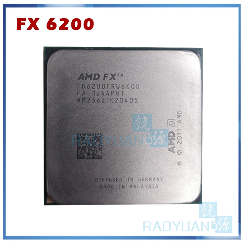 AMD FX 6200 3.8 GHz, 8MB 6-Core CPU procesorius Darbalaukio 125W FX serijos Socket AM3+