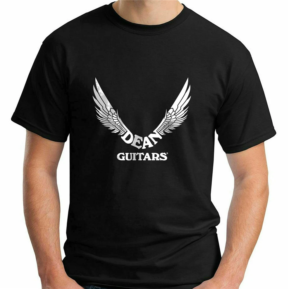 Dekanas Gitaros Logotipas Trumpas Rankovės Marškinėliai S-3Xl Aukščiausios Kokybės Marškinėliai