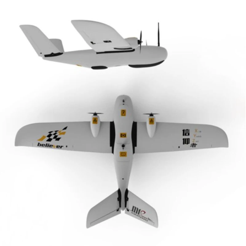 Didelis Drone Didžiulis lėktuvas Tikintysis UAV 1960mm Sparnų EPO Nešiojamų Oro Apklausa Orlaivių RC Lėktuvo RINKINYS, Kaip DEBESYS Suaugusiųjų žaislai