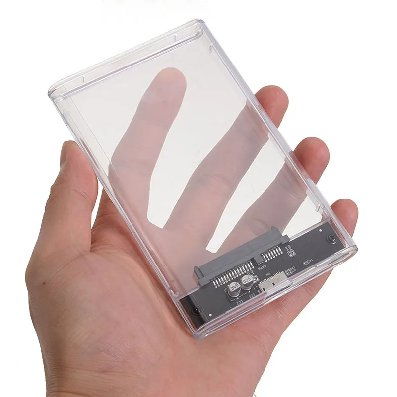 Duomenų Išorės Saugojimo Dėžutė 2.5 Colių Talpyklos HDD/SSD Kietojo disko Disko Caddy Atveju, USB 3.0 SATA lll JMS578 Chipset Pohiks