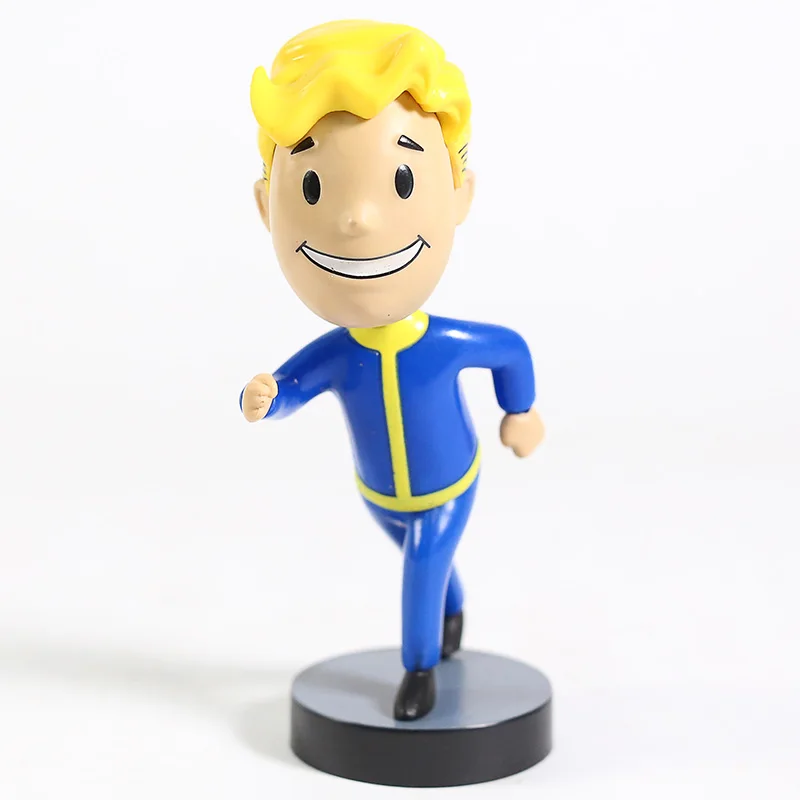 Fallout Vault Boy Bobble Head Lėlės PVC Pav Kolekcines Modelis Žaislai 7 Stilius