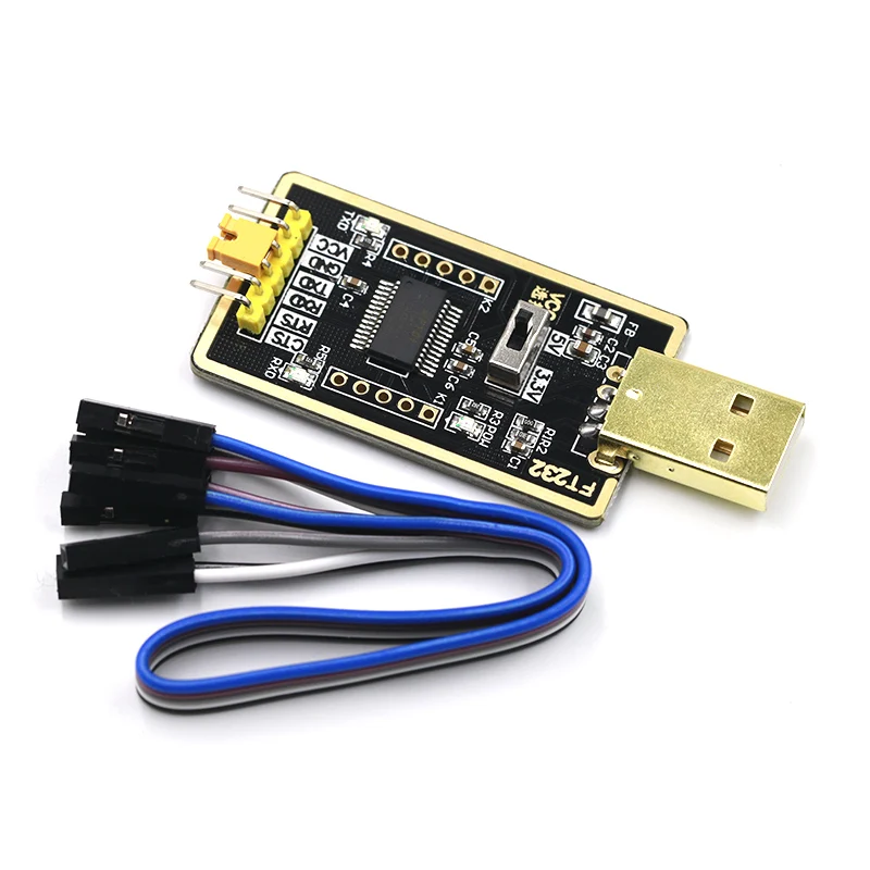 FT232RL FT232 USB 5V TTL 3.3 V Atsisiųsti Kabelį Serijos Adapterio Modulis Arduino USB 232 paramos win10
