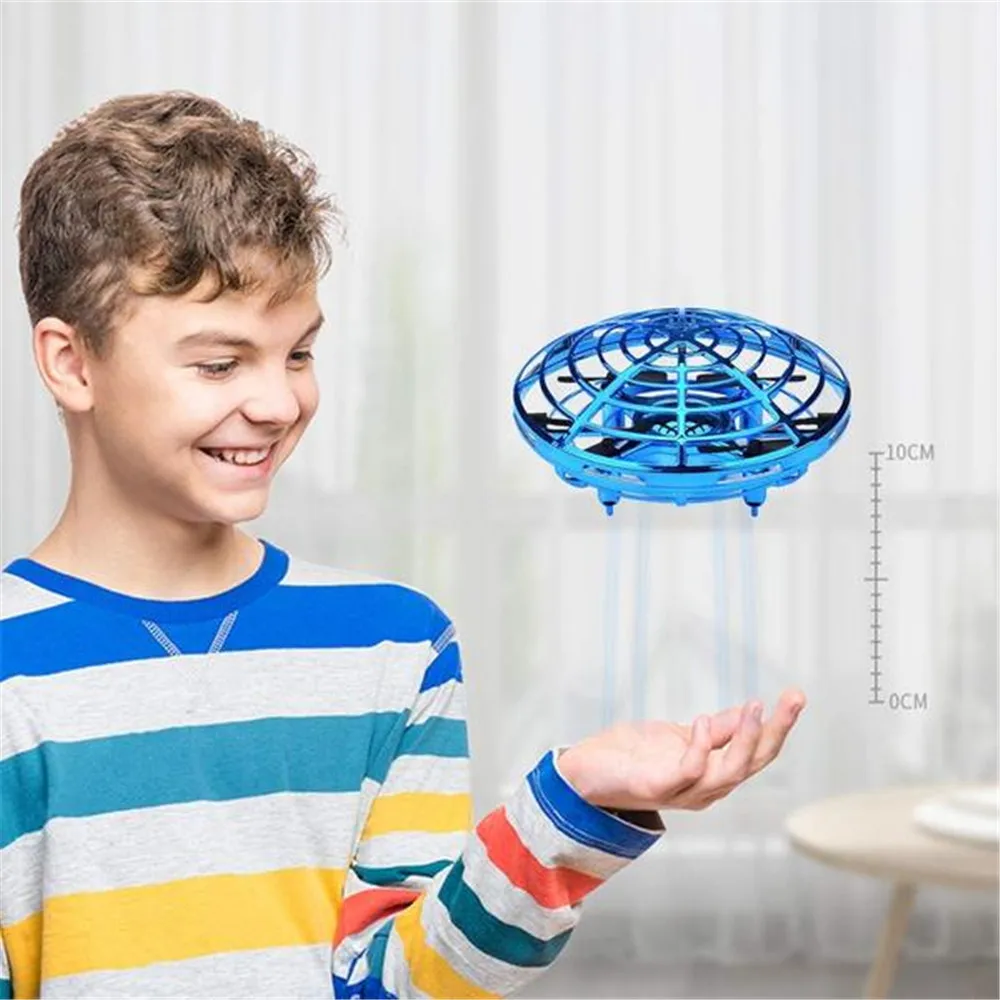 Indukcijos Plaukioja Sraigtasparnis Vertus UFO Kamuolys Orlaivių Stebėjimo Mini Indukcijos Drone Infraed Mažas Drohne Elektroninių Žaislų Vaikams Dovanų