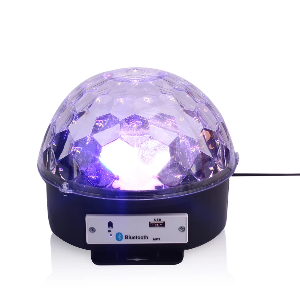 LED Scenos Šviesos MP3 Vestuvių Prekių Smart LED Muzika, Šviesos Kristalų Magija Kamuolys Šviesos 