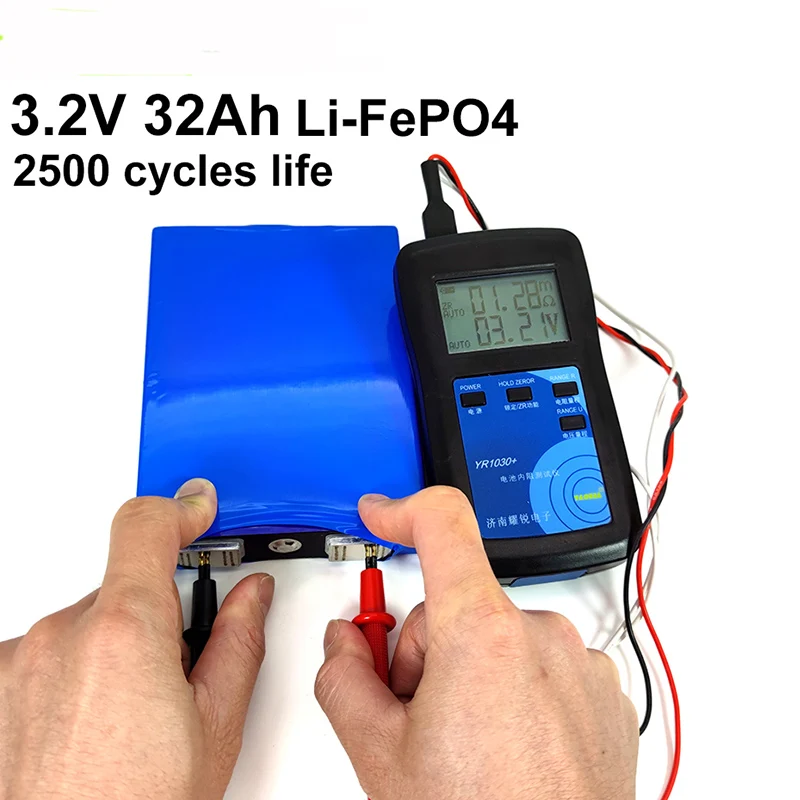 Liitokala 3.2 V 32Ah baterija fosfato (LiFePO4 32000mAh 12V 24V Motociklo Automobilių variklių baterijos pakeitimas+Ruožtu Nikelio