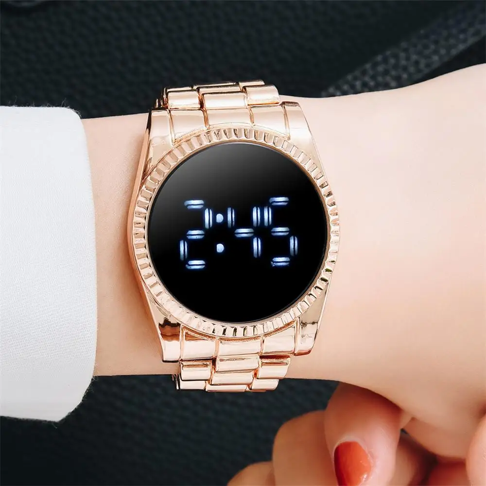 Mados 2020 Moterų Magnetas Sagtis Prabangūs Laikrodžiai, Nerūdijančio Plieno Juosta Moterų Laikrodžiai Atsitiktinis Magnetinio Moteris Elektroninis Laikrodis