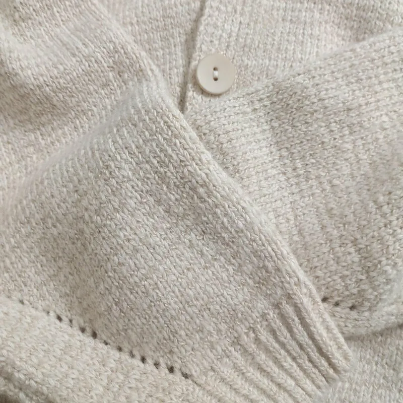 Megztiniai Moterims, Viršutiniai drabužiai Cardigan Rudens Drabužiai Moterų Mezgimo Paprastas Kietas Vieną Krūtinėmis Visas rungtynes Prarasti Šiltas, Prašmatnus Kolegija