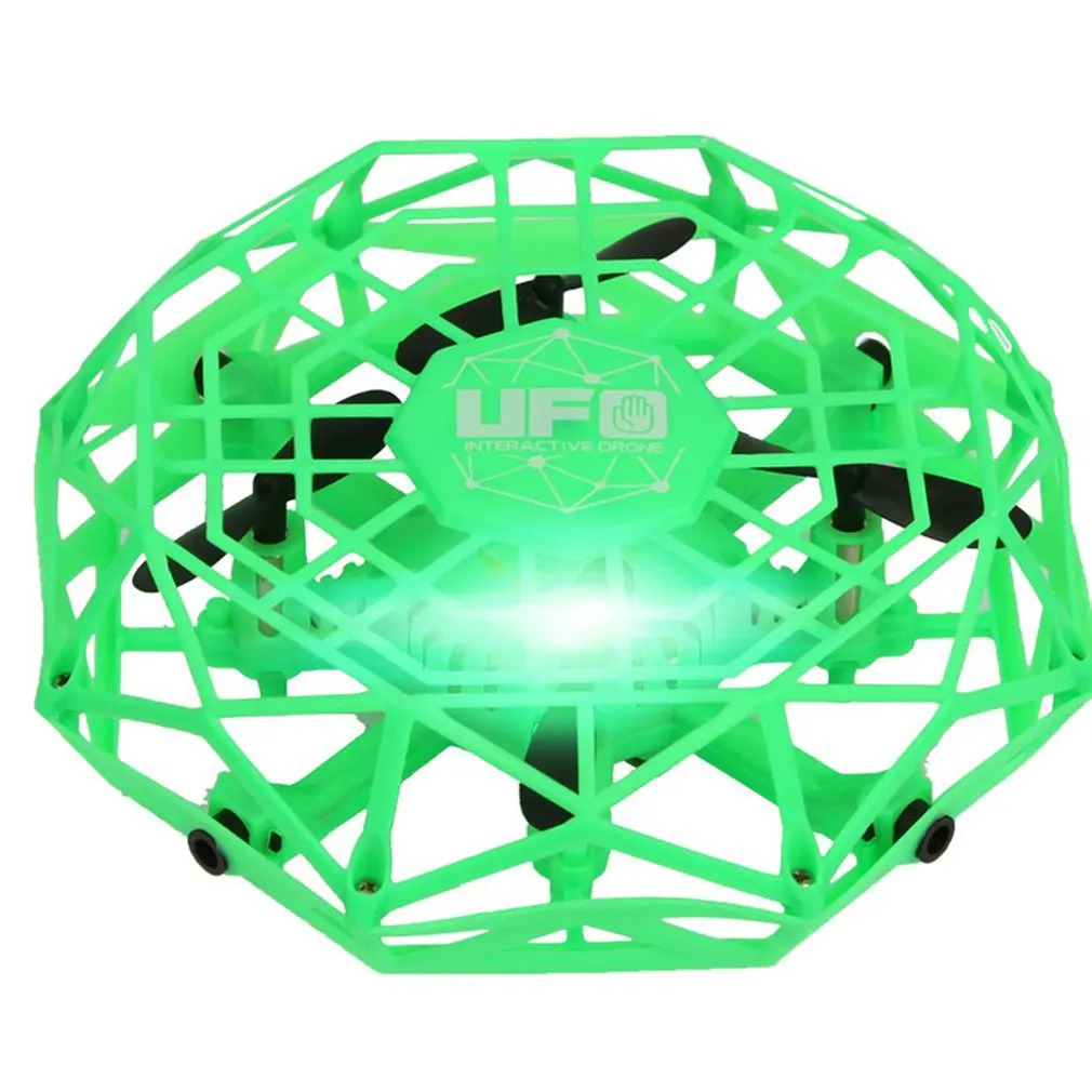 Mini Anticollision Jutiklis Indukcijos Vertus Kontroliuojamos Aukščio Laikyti Režimas UFO Drone Mašina Radijo Kontrolės Vaikams, Žaislai