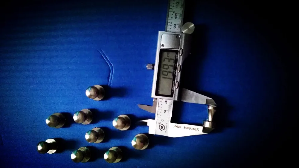 N52 Neodimio 16mm Šaldytuvas Magnetai dia16mm 6 kg galia Lenta Magnetas Lipdukas Šachmatų Taurės Formos Šaldytuvas Magnetas Sagtis 4 vnt/set