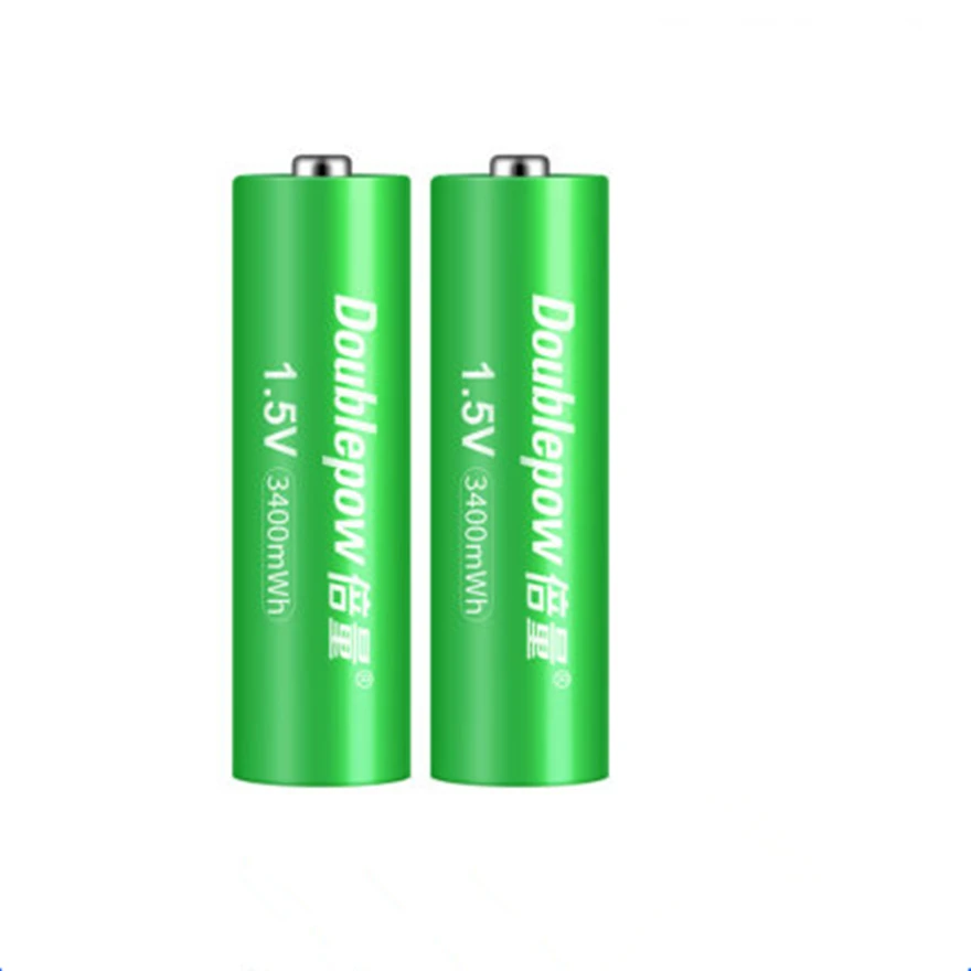 Naujas 1,5 v 3400mWh AA įkraunamos ličio baterijos protingas greitas mokestis skirta AA AAA baterijų įkroviklis