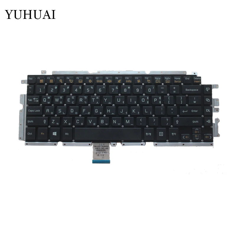 Naujas korėjos Nešiojamojo kompiuterio Klaviatūrą, LG Z330 Z350 Z355 juoda KR klaviatūra