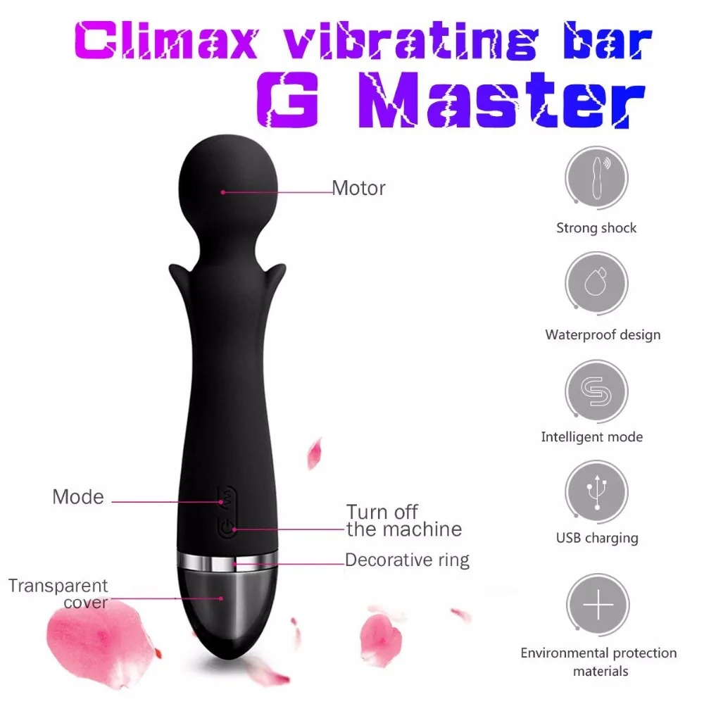 Sekso žaislas suaugusiųjų produkto USB DC įkrovimo mergina sekso reikmenys galingas vibruojantis sekso vibratorius moterims
