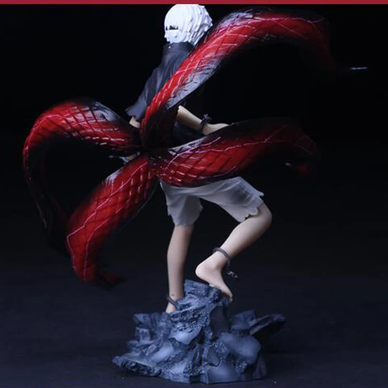 Tokijo Pabaisa Kaneki Ken Veiksmų Skaičius, 2 Face Keičiamų Colletible Modelis Žaislas 22cm