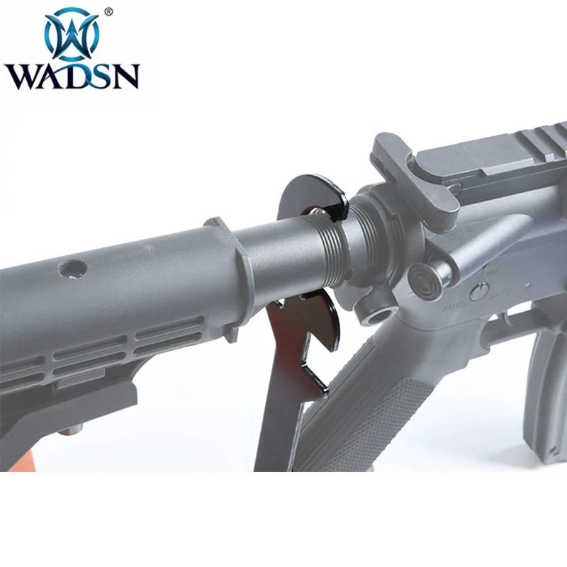 WADSN Taktinis Delta Žiedo & Butt Akcijų Vamzdžių Raktas Priemonė AR-15 Barelį/Buferis Vamzdelio Veržlė/Flash Hider WEX120 Medžioklės Reikmenys