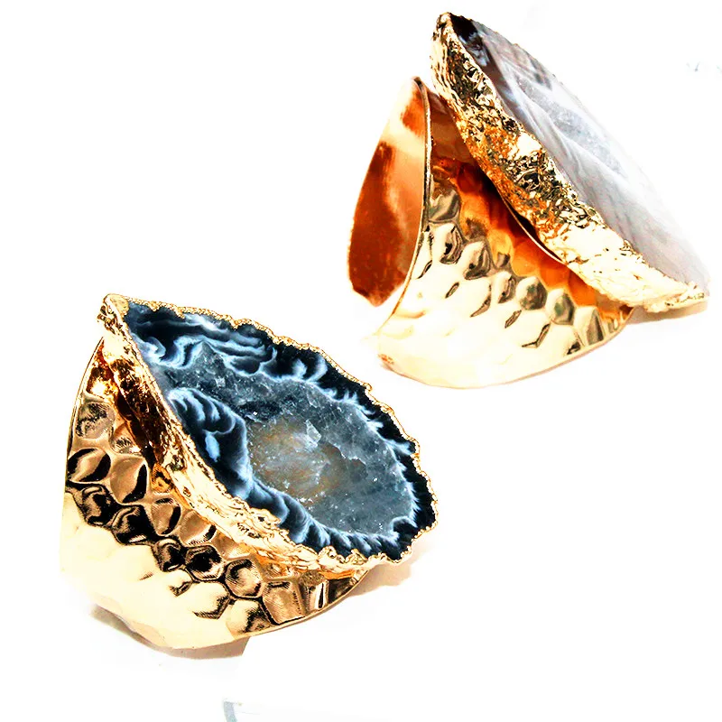 Įkvėptas Žiedai, Moterų, Prabangos Pobūdžio Krištolo Akmens Žiedų Reguliuojamas Atidaryti Unisex Sužadėtuvių Žiedas Vestuves Papuošalai
