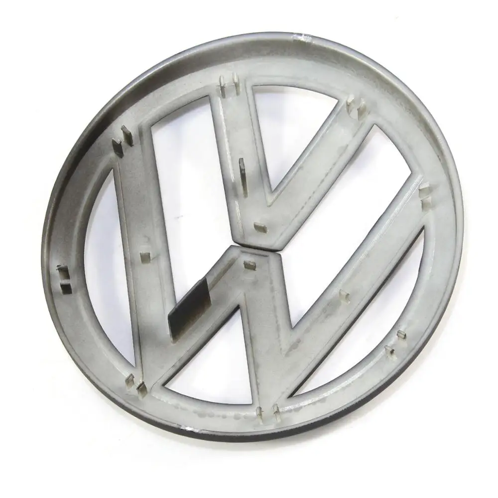 135mm Matinės Juodos Priekinės Grotelės Ženklelis Pakeitimas, Radiatorių Emblema Automobilio Logotipas tinka VW Volkswagen Golf MK7
