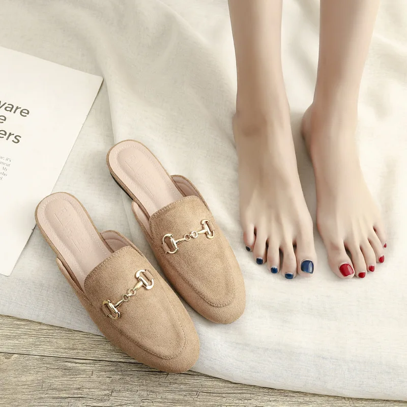 2020 M. Pavasarį Dizaineris Outdoorshoes Moteris Mulų Platforma Šlepetės Sandalias De Verano Para Mujer Zapatos De Mujer Calzado