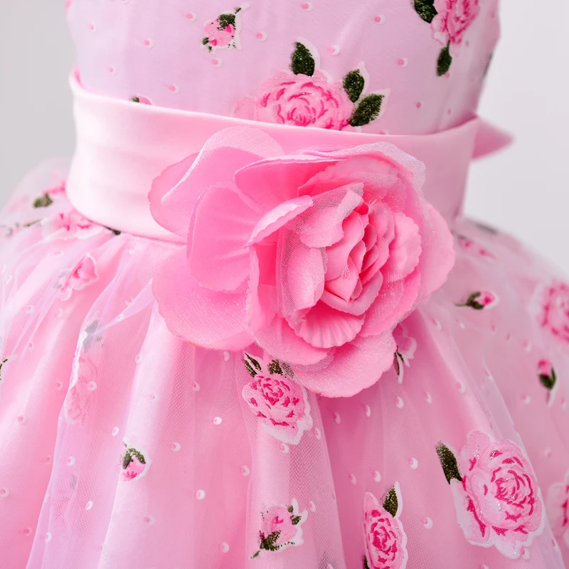 2021 Vasaros Bridesmaid, Gėlių Mergaitės Suknelė Princesė, Vaikams, Suknelės Mergina Vestuves Vakarinę Suknelę Vaikų Drabužių 3 10 Metų
