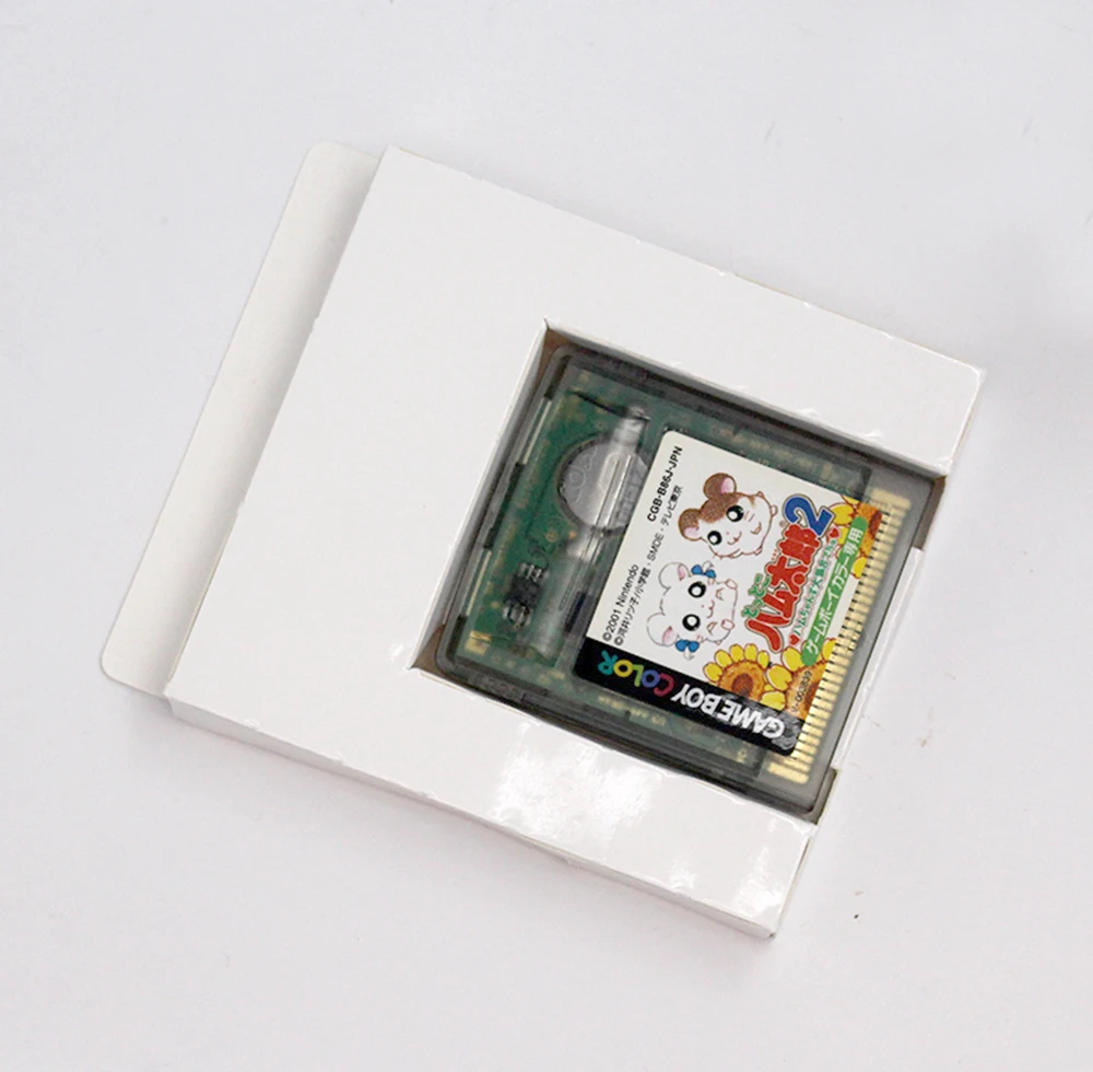 20pcs Naujos Pakuotės Kartoninė Dėžutė JP MUS Gameboy Spalva Vidinis Įdėkite Plokštelę Mažmeninės žaidimas žaidėjo kortelė Pakuotėje GB, GBC Žaidimų Konsolės