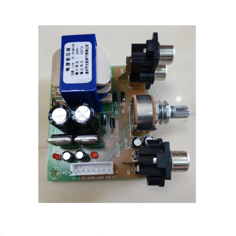 220V AC dual maitinimas +/-5v DC priekiniai preamp tiekimo valdyba