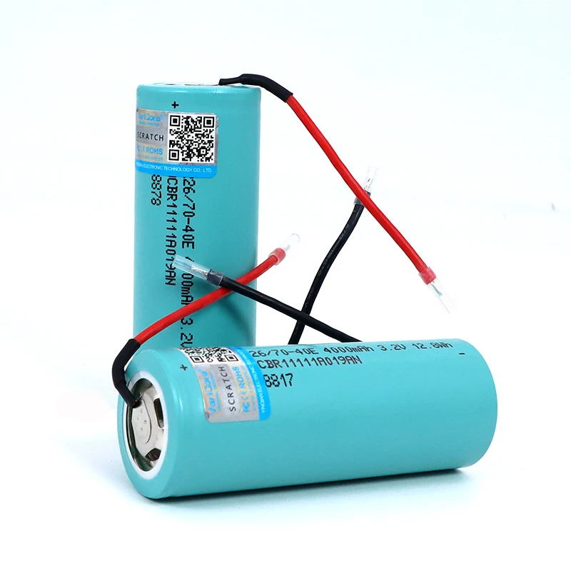 26700 3.2 V 4000mAh LiFePO4 Baterija 3C Nuolat Išlydžio Aukšto maitinimo baterijos 