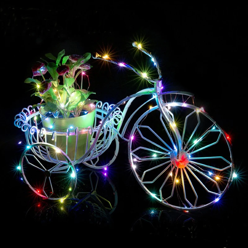 2vnt LED String Žibintai, baterijomis, Žvaigždėtas String Žibintai, 20 Micro Led 2m Vario Viela, Pasakų Žibintai, Miegamojo Kalėdų