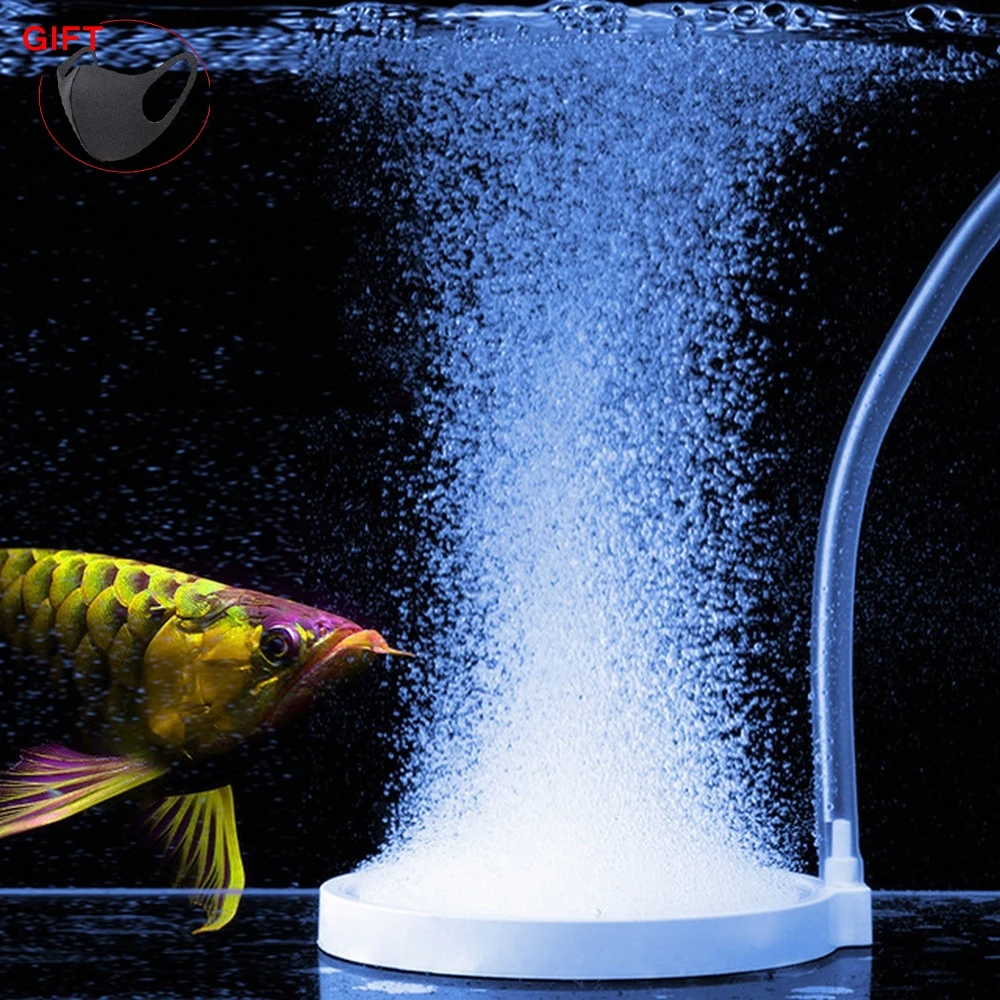 Akvariumo Oro Burbulas Akmens Difuzorius Purkštukai Nano Vamzdeliu Deguonies Siurblys Ornamentu Žuvų Bakas Aeratorius Hydroponic Akvariumo Reikmenys