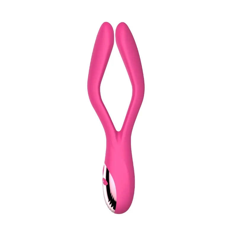 Bendable Silikono G Spot Dvigubi Vibratoriai Moterims USB Įkrovimo 9 Greičio Analinis Rabbit Vibratorius Sekso Žaislas Poroms Sekso Naujus Produktus