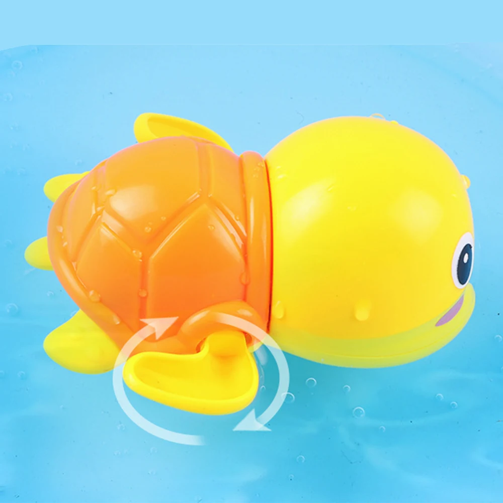 Bendrosios Pardavimo Animacinių filmų Gyvūnų Vėžlio Classic Baby Vandens Žaislas Kūdikiams Plaukti Vėžlys Žaizdos-iki Grandinės Clockwork Vaikams Paplūdimys Vonios Žaislai