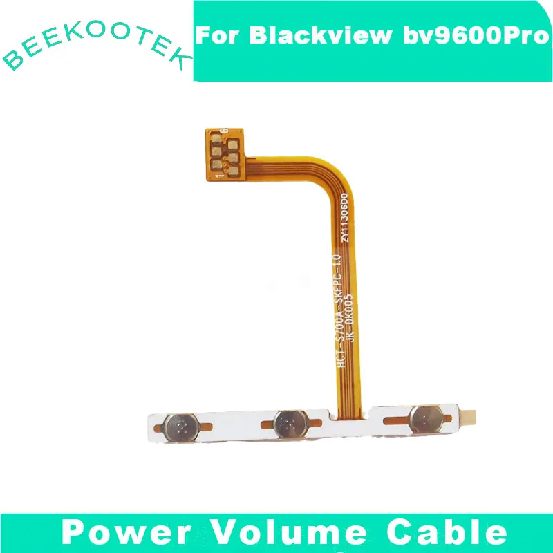 Blackview BV9600 bv9600e tomas aukštyn/žemyn + power on/of mygtuką flex kabelis FPC už Blackview BV9600 pro mobilusis telefonas
