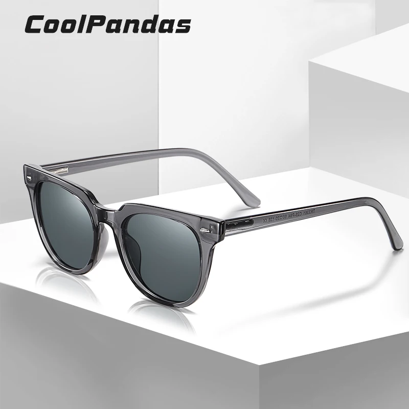 CoolPandas 2020 Prekės Unisex Plastiko Derliaus Cateye Poliarizuoti Akiniai nuo saulės Moterims, Vyrams, Spalvinga Kelionės UV400 Akiniai zonnebril dames