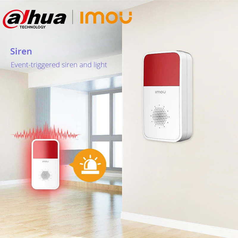 Dahua Imou Smart Signalizacijos Sistemos, apsauginės Signalizacijos Stotis Judesio Jutiklis Durų Kontaktas Sirena Remotel Kontrolės Smart Home Security Sprendimas