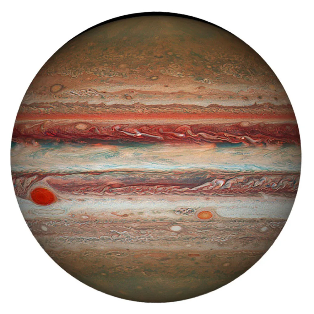 Erdvės Įspūdį 1000 Vienetų 3D Galvosūkiai, Dėlionės 1000 Suaugusiųjų Žaislas Montessori Žaislų Planeta Apvali Jupiteris-Didelės Planetos Dovana