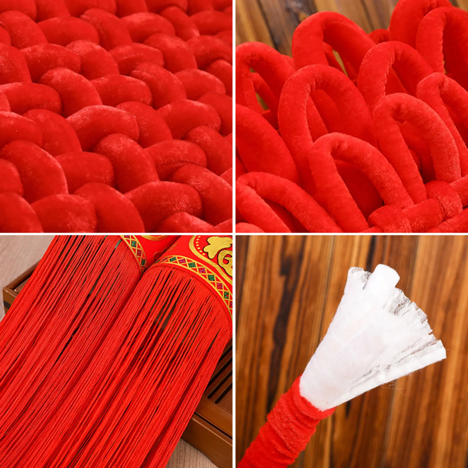 Festivalis Papuošalai 2021 Naujųjų Metų Mazgas Kinijos Mazgas Red Kinijos Mazgas PVC Raudona Gyvenimo Kambario Sienos Kabo Dekoro Pakabučiai