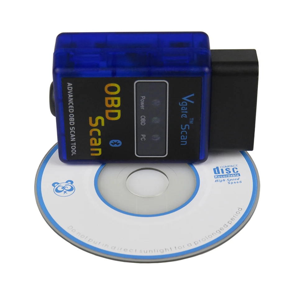 Geriausia Vgate OBDII Skaneris Elm327 Bluetooth V1.5 Automobilių Diagnostikos Skaitytuvas 