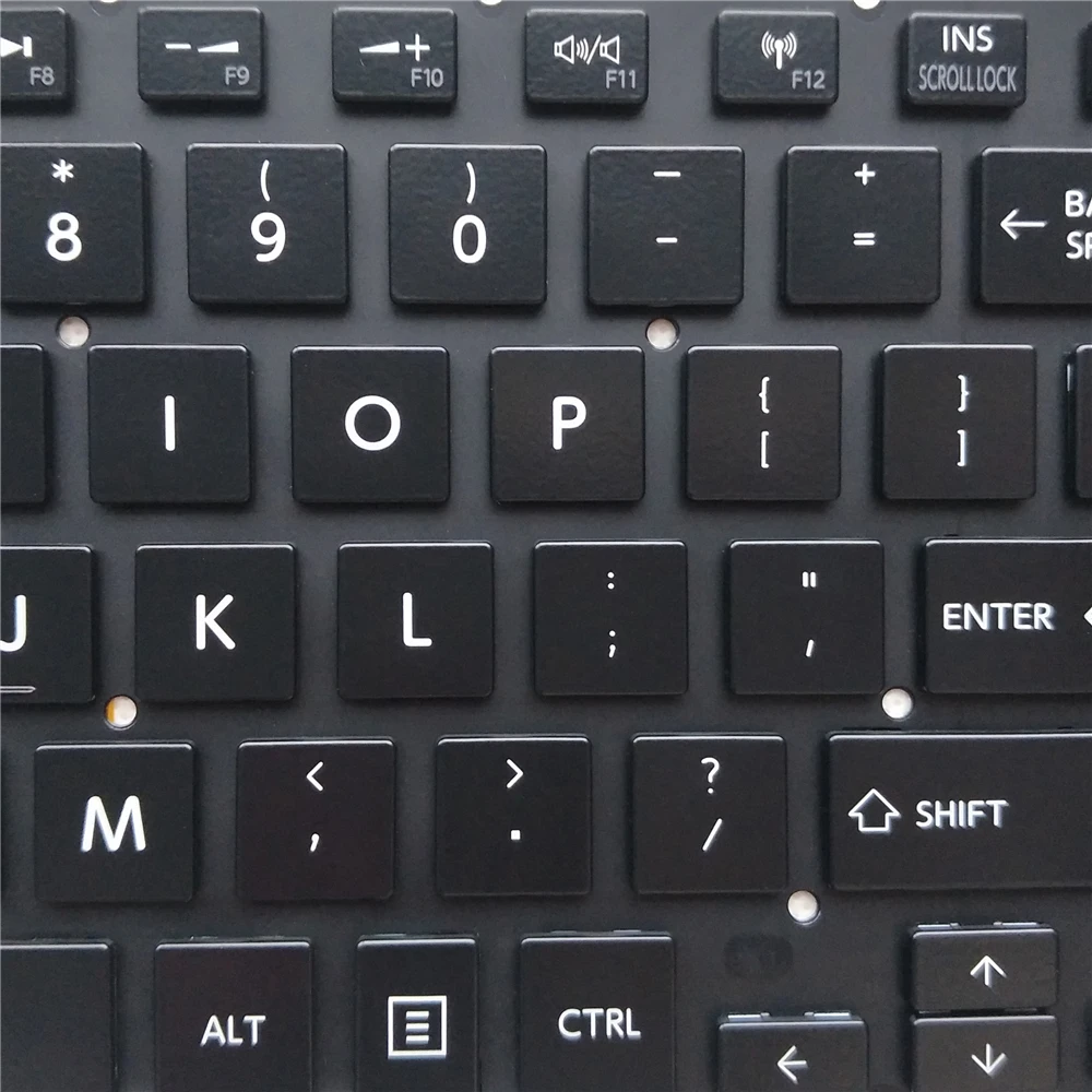 Geros Kokybės OVY MUMS nešiojamojo kompiuterio klaviatūrą skirtą TOSHIBA L50-B L50D-S50 B-B p/n:AEBLYU01010